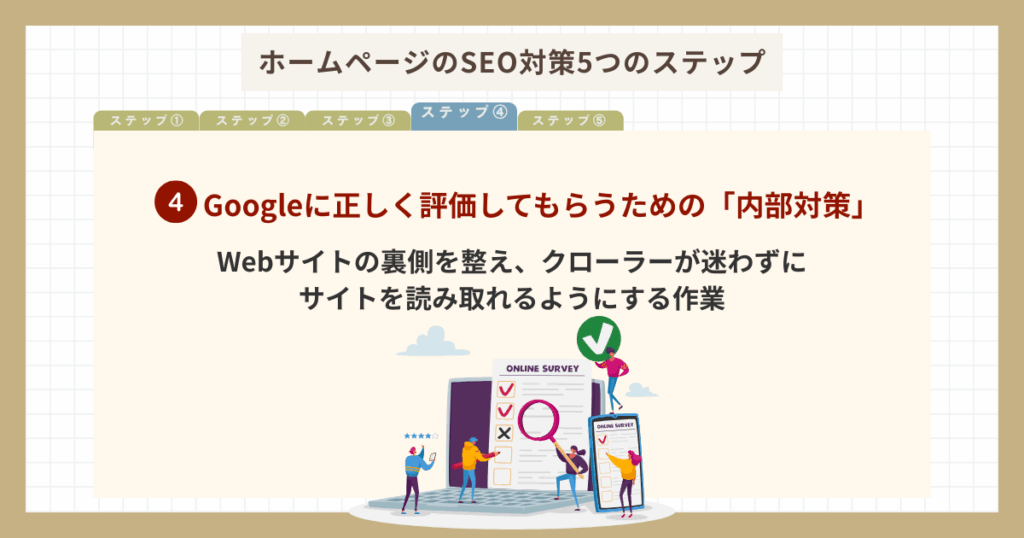 ホームページのSEO対策_内部対策
